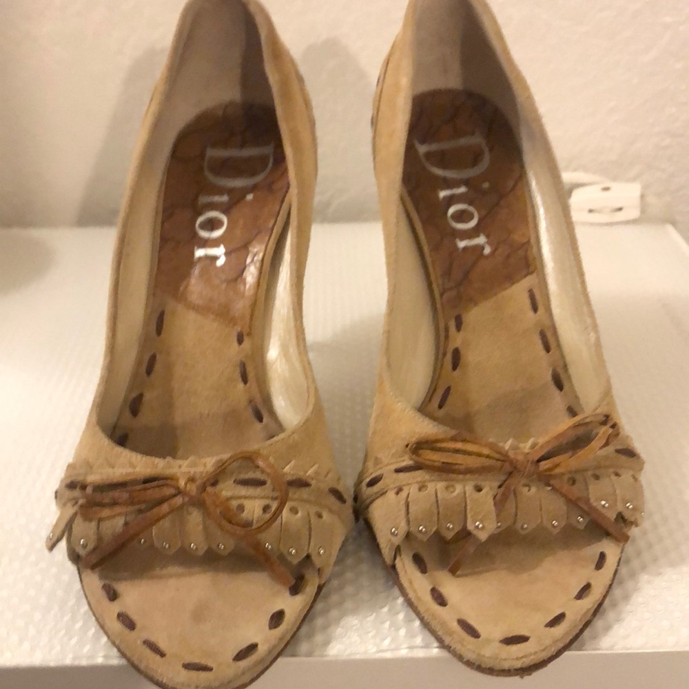 Authentic Dior heel made in Italy